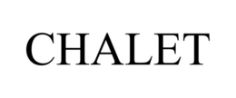 CHALET trademark