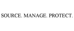 SOURCE. MANAGE. PROTECT. trademark