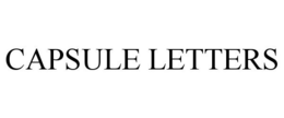 CAPSULE LETTERS trademark