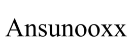 ANSUNOOXX trademark