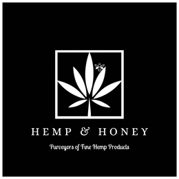 HEMP & HONEY PURVEYORS OF FINE HEMP PRODUCTS trademark