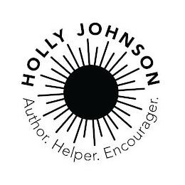 HOLLY JOHNSON AUTHOR. HELPER. ENCOURAGER. trademark