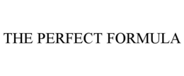 THE PERFECT FORMULA trademark