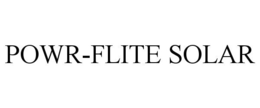 POWR-FLITE SOLAR trademark
