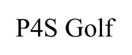 P4S GOLF trademark