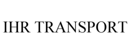 IHR TRANSPORT trademark