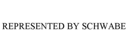 REPRESENTED BY SCHWABE trademark