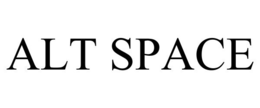 ALT SPACE trademark