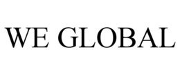 WE GLOBAL trademark