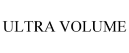 ULTRA VOLUME trademark