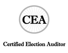 CEA CERTIFIED ELECTION AUDITOR trademark