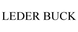 LEDER BUCK trademark