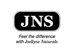 JNS FEEL THE DIFFERENCE WITH JOELLYNE NATURALS trademark