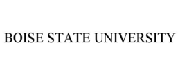 BOISE STATE UNIVERSITY trademark