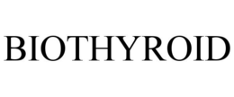 BIOTHYROID trademark