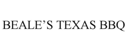 BEALE'S TEXAS BBQ trademark