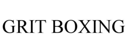 GRIT BOXING trademark