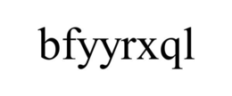 BFYYRXQL trademark