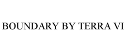 BOUNDARY BY TERRA VI trademark