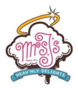 MRS. J'S PSALM 37:4 HEAV'NLY DELIGHTS trademark
