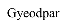GYEODPAR trademark