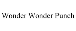 WONDER WONDER PUNCH trademark
