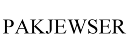 PAKJEWSER trademark