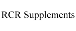 RCR SUPPLEMENTS trademark