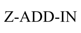Z-ADD-IN trademark