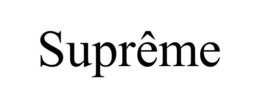 SUPRÊME trademark