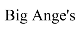 BIG ANGE'S trademark