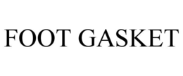 FOOT GASKET trademark