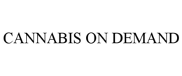 CANNABIS ON DEMAND trademark