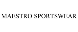 MAESTRO SPORTSWEAR trademark