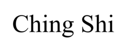 CHING SHI trademark
