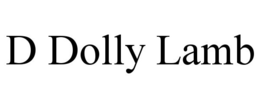 D DOLLY LAMB trademark
