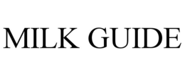 MILK GUIDE trademark