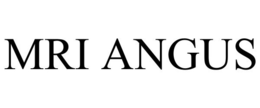 MRI ANGUS trademark