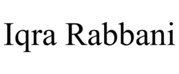 IQRA RABBANI trademark