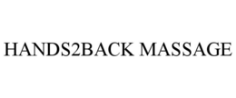 HANDS2BACK MASSAGE trademark