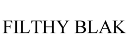 FILTHY BLAK trademark