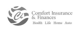 CI COMFORT INSURANCE & FINANCES HEALTH LIFE HOME AUTO trademark
