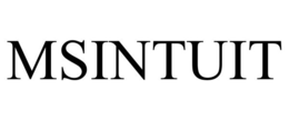MSINTUIT trademark