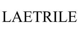 LAETRILE trademark