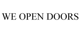 WE OPEN DOORS trademark