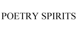 POETRY SPIRITS trademark