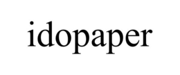 IDOPAPER trademark