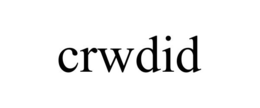 CRWDID trademark