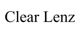 CLEAR LENZ trademark