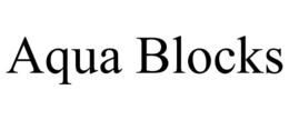 AQUA BLOCKS trademark